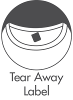 tear away label